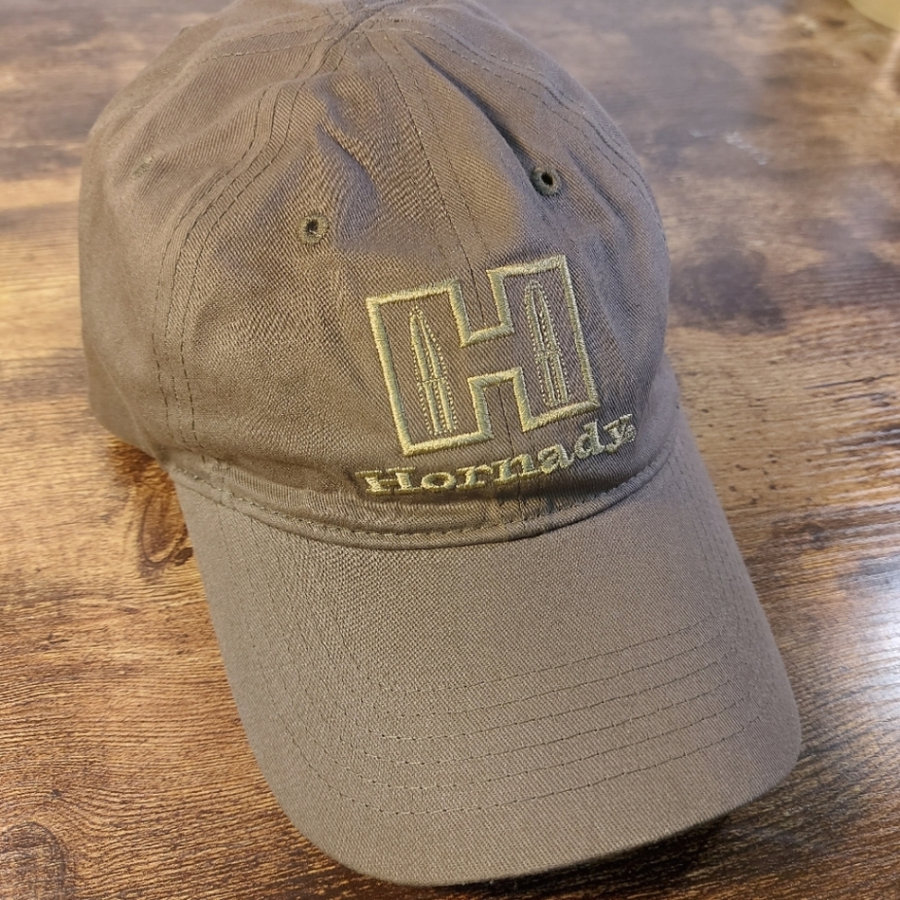 4 for $25- Hornady Men's Adjustable Brown Cap, Circumference 22in-24in